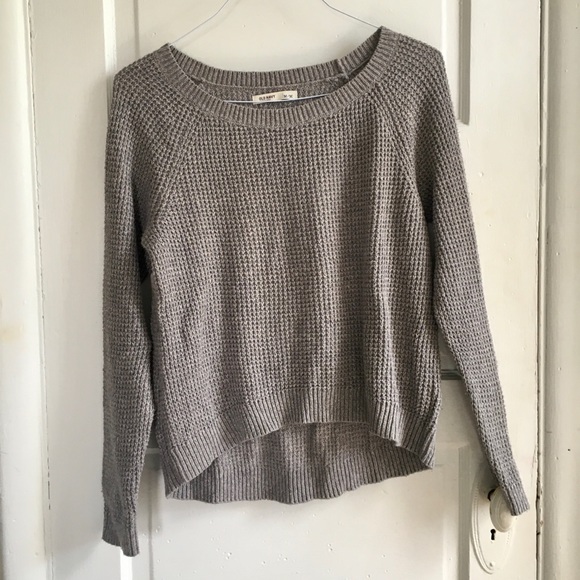 Light Dusty Grey Pullover Sweater - Picture 6 of 6